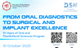 ประชาสัมพันธ์ งานประชุม หัวข้อ From Oral Diagnostics to Surgical and Implant Excellence จัดโดย ภาควิชาศัลยศาสตร์และเวชศาสตร์ช่องปาก